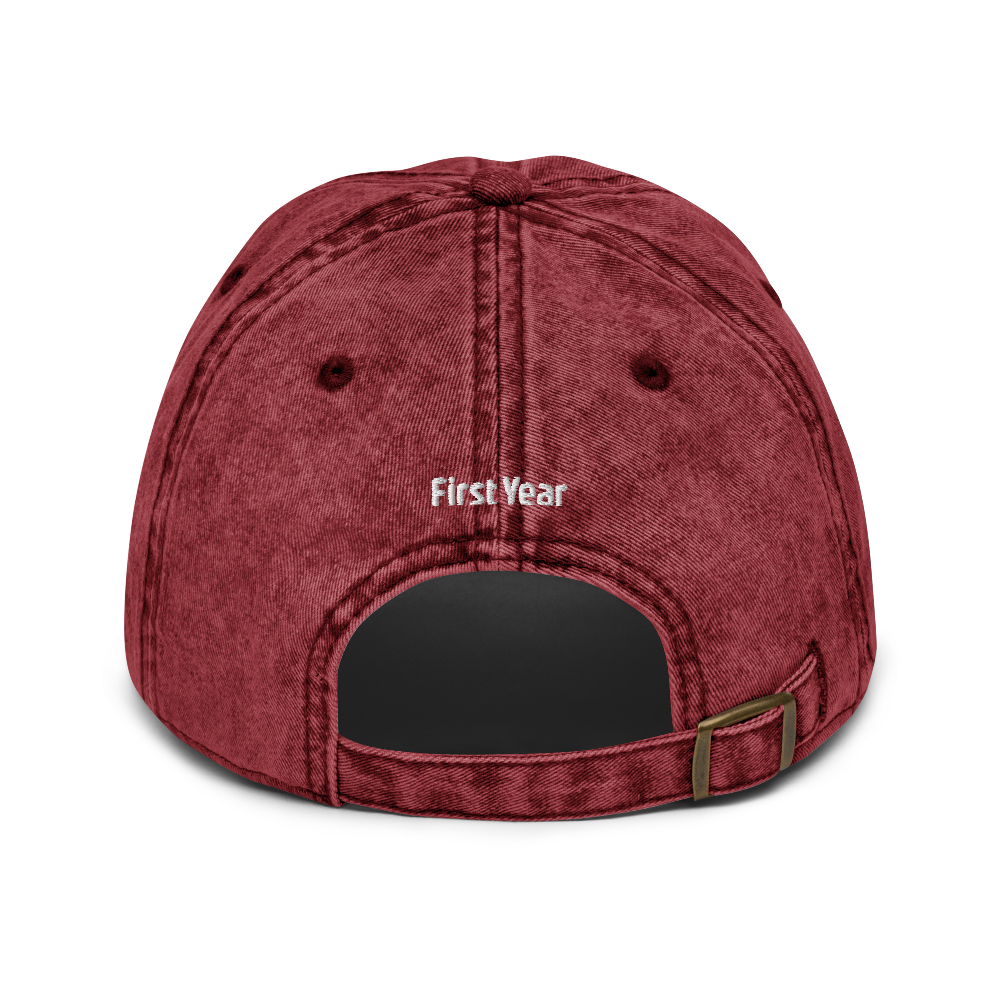 First Year - 4th Edition - Red Vintage Cap - Image 7